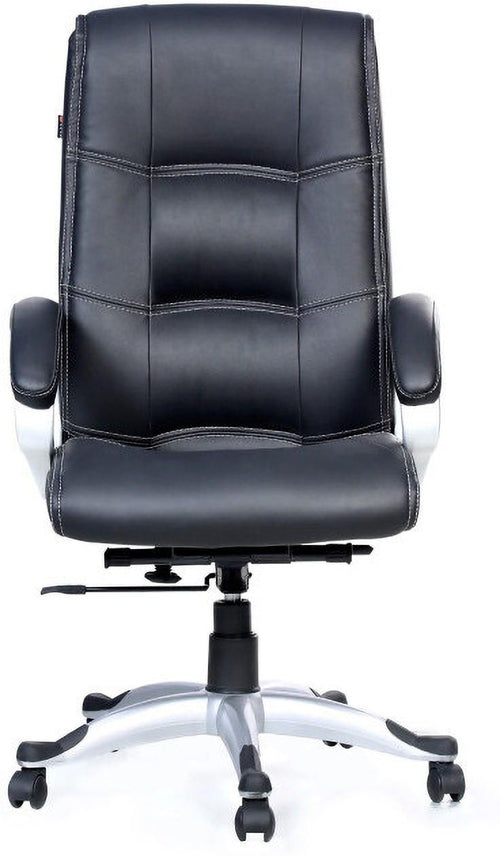COZY CUB Leatherette office chair with adjustable seat height Leatherette Office Executive Chair (Black, DIY(Do-It-Yourself))