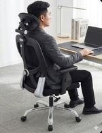 COZY CUB Ergonomic Office Chair with Back Support & Head Rest Mesh Office Adjustable Arm Chair (Black, DIY(Do-It-Yourself))