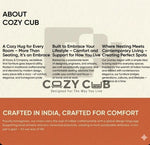 COZY CUB Ergonomic Office Chair with Back Support & Head Rest Mesh Office Adjustable Arm Chair (Grey, DIY(Do-It-Yourself))