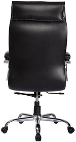 COZY CUB Leatherette Office Chair Black Leatherette Office Executive Chair (Black, DIY(Do-It-Yourself))