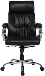 COZY CUB Leatherette Office Chair Black Leatherette Office Executive Chair (Black, DIY(Do-It-Yourself))