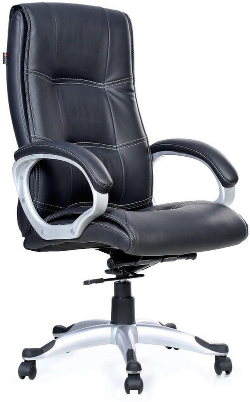 COZY CUB Leatherette office chair with adjustable seat height Leatherette Office Executive Chair (Black, DIY(Do-It-Yourself))