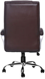 COZY CUB Leatherette Office Executive Chair (Dark Brown, DIY(Do-It-Yourself))