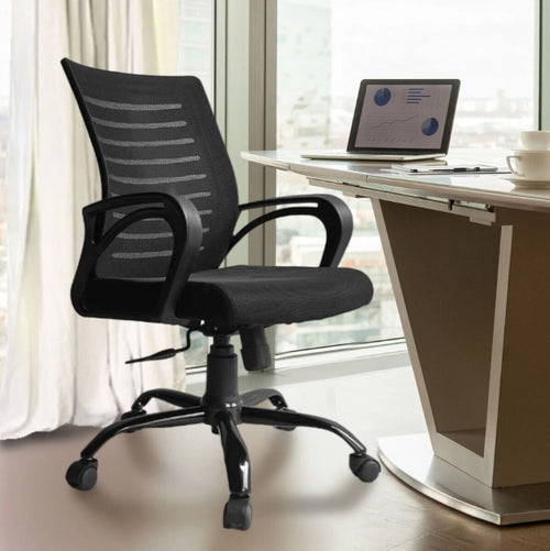 COZY CUB Mesh Office Executive Chair (Black, DIY(Do-It-Yourself))