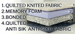 COZY CUB Memory Foam Mattress – King Size (72x72 Inch)