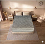COZY CUB Breathable Quilted Smart Fabric King Size Mattress (4 Inch)